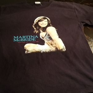 Martina McBride WAKING UP LAUGHING Concert Tour T Shirt Size Medium